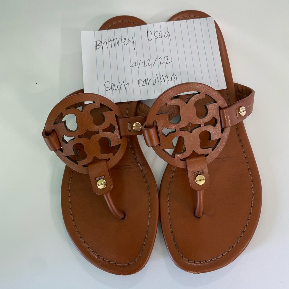 Tory burch miller sandals